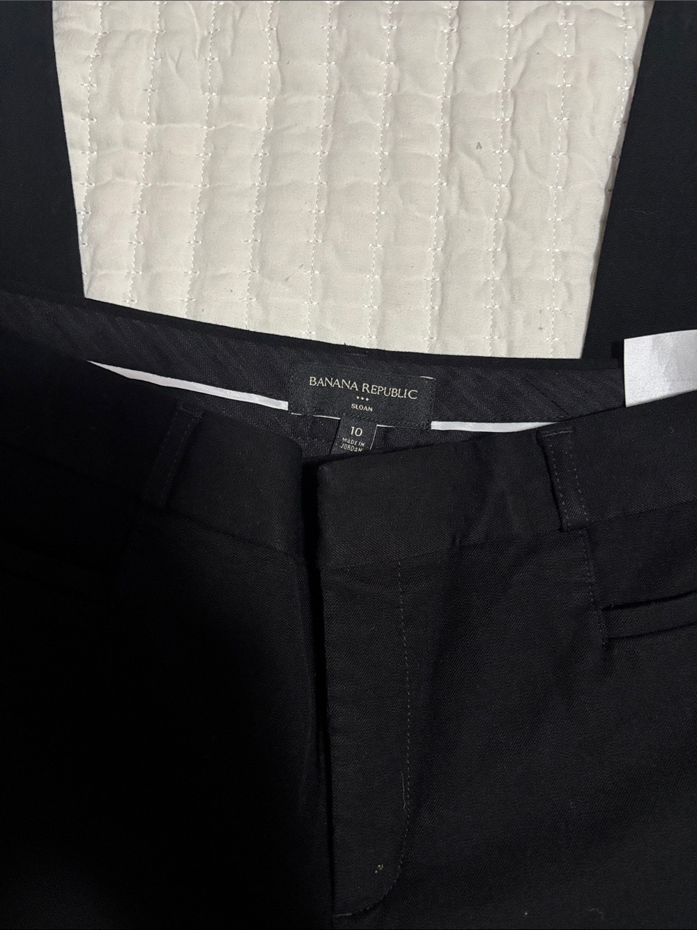 Banana Republic Black Dress Pants - Picture 3 of 5